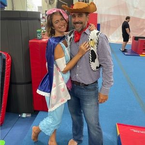 Bo-Peep & Woody Couple Costume